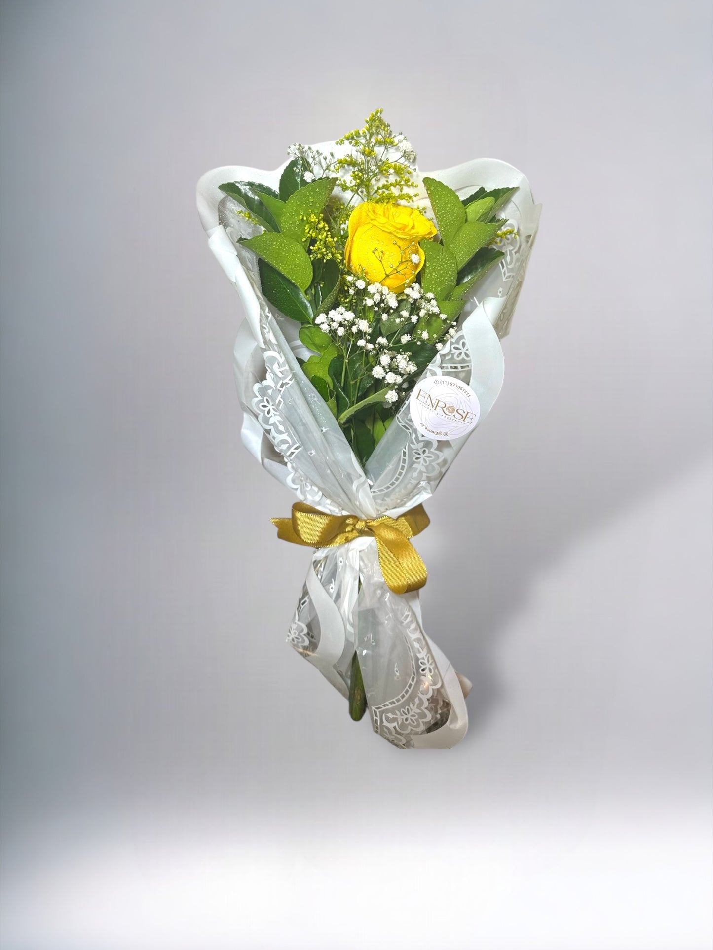Rose Bouquet with One Flower