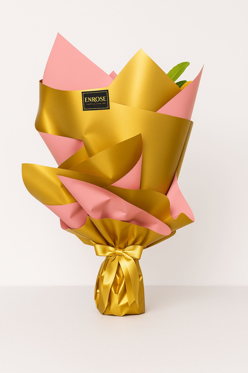 Bouquet of 8 Yellow Roses