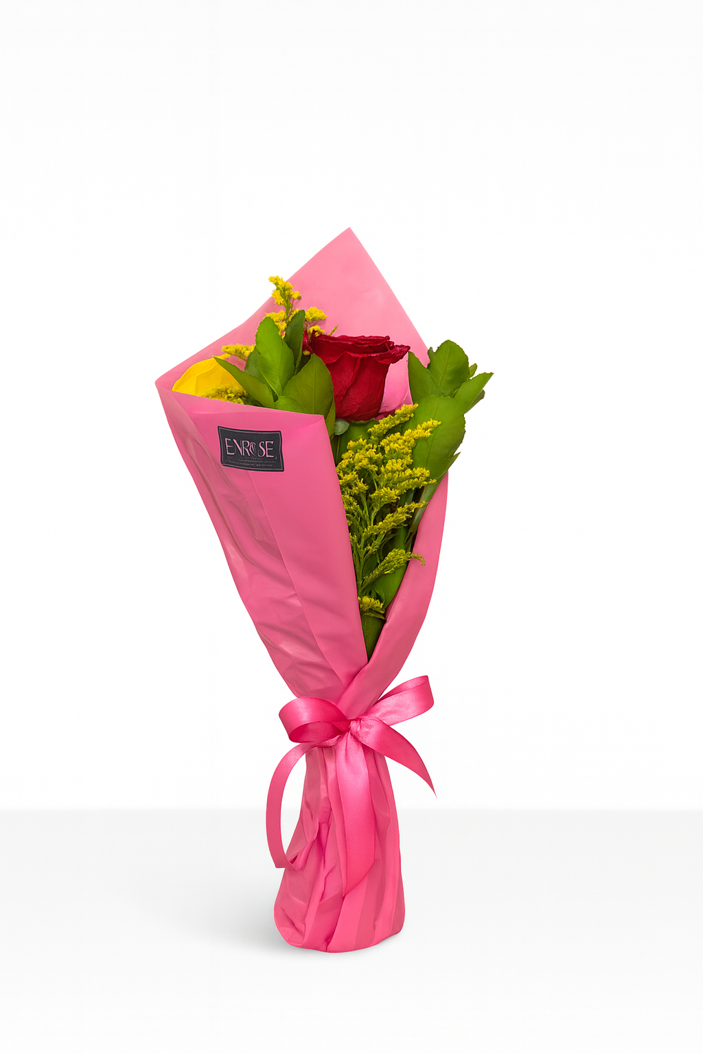 Mini Bouquet of 3 Colorful Roses