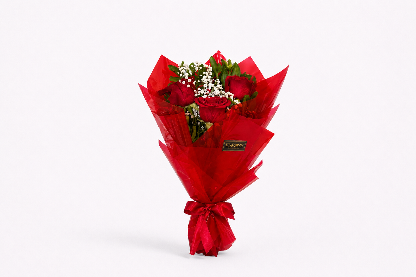 Bouquet with 3 Colombian Roses