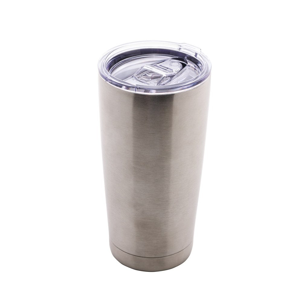 COPO TERMICO DE AÇO INOX COM TAMPA ROSE
