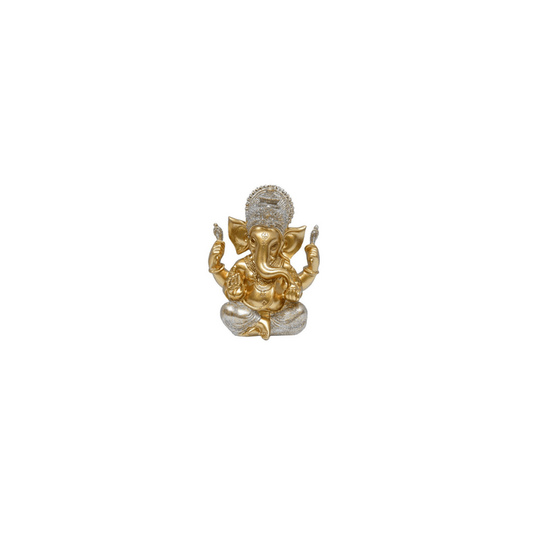 Ganesha Dourado com Glitter