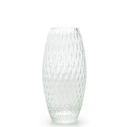 Vaso Oliva Baloton P Ca´d'Oro Cristais Murano 22 cm