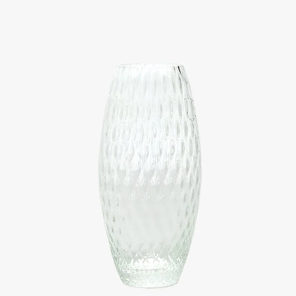 Vaso Oliva Baloton G Ca´d'Oro Cristais Murano 27cm