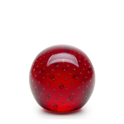 Peso Bola Ca´d'Oro Cristais Murano