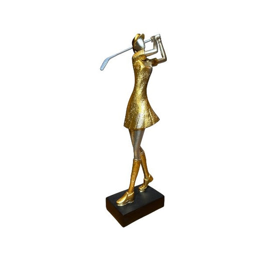 Estatueta mulher gosfista 38cm