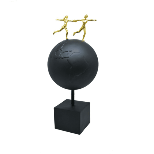 Escultura Globo Preto