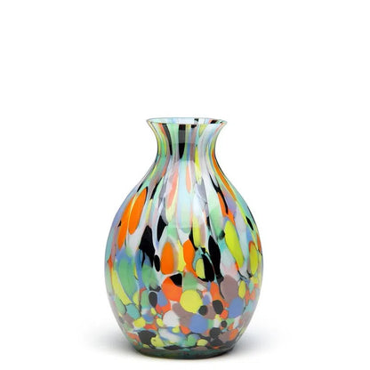 Vaso Multicolor Ca´d'Oro Cristais Murano 15cm