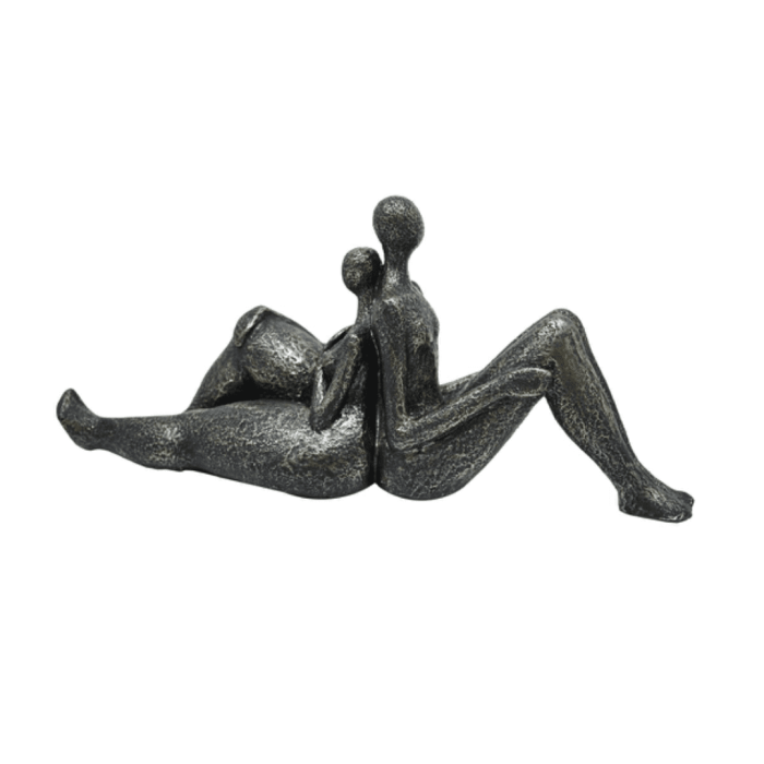 Casal Sentada Grafite