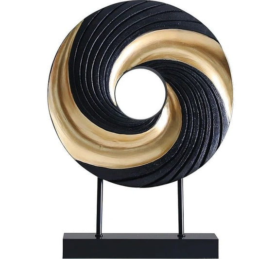 ESTATUETA CIRCULO 35 CM  RESINA