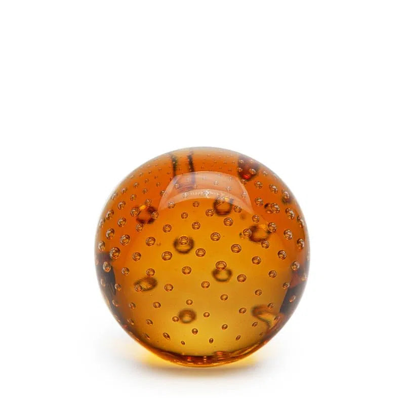 Peso Bola Ca´d'Oro Cristais Murano