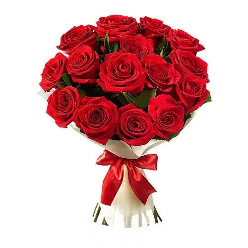 Buquê de 18 rosas colombianas
