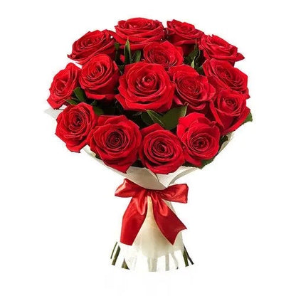 Buquê de 18 rosas colombianas