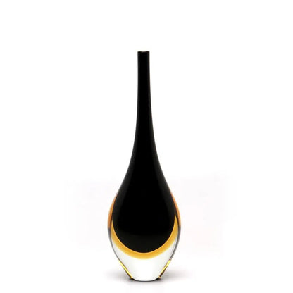 Mini bicolor drop 30cm Murano Crystal Cadoro