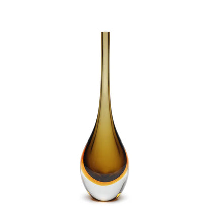 Mini bicolor drop 30cm Murano Crystal Cadoro