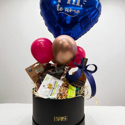 Exclusive Gift for Dad – Luxurious Box with Casillero del Diablo Wine and Gourmet Selection