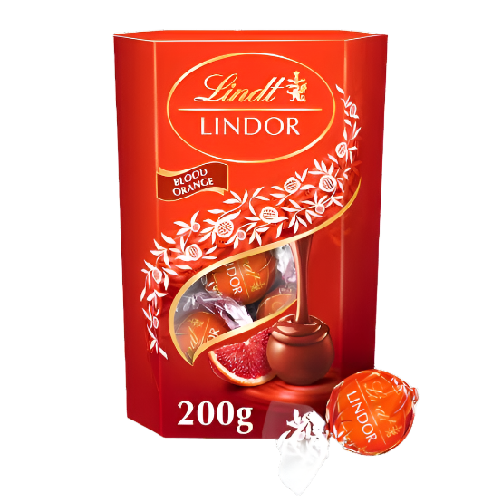 Lindt Lindor Laranja Sanguínea 200g