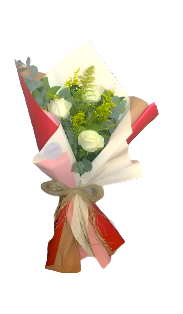 Bouquets of Colombian White Roses