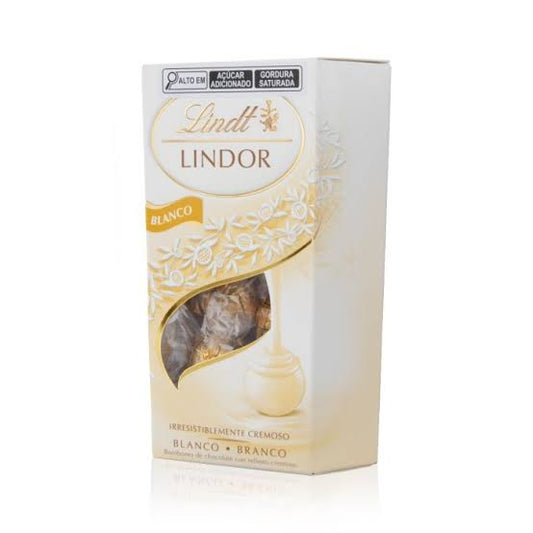 Trufas de Chocolate Branco Lindt Lindor 200g