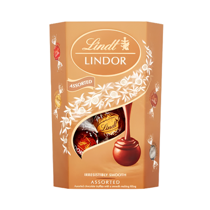 Chocolate Lindt Lindor Cornet Sortido 200g