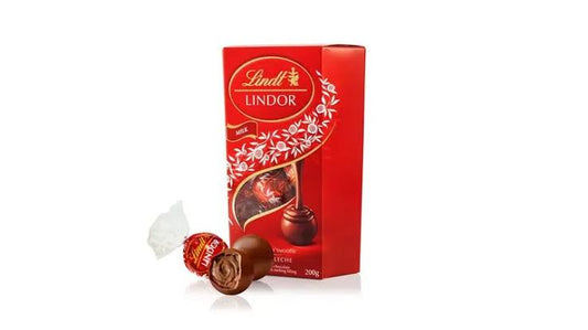 Trufas de Chocolate ao Leite Lindt Lindor 200g