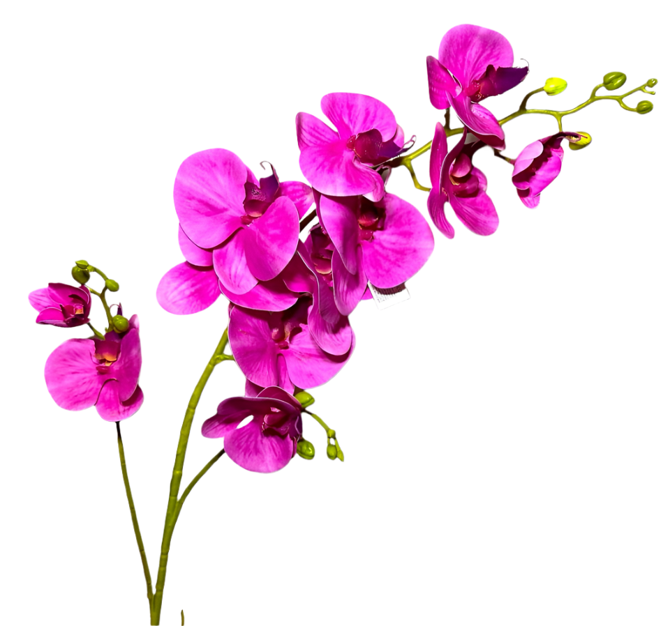 Orquídea Rosa Artificial