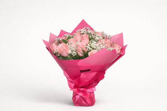 Buquê Beleza em Flor com 24 Rosas