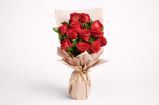 Buquê de Rosas Colombianas com 12 botões