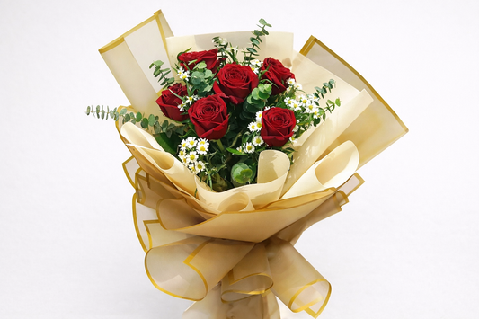 Buquê de Rosas colombianas com Design Exclusivo