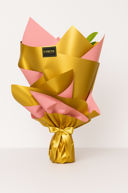 Buquê 8 Rosas Amarelas