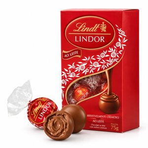 Trufas de Chocolate ao Leite Lindt Lindor 200g