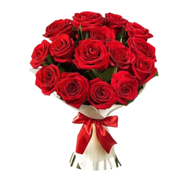 Buquê de 18 rosas colombianas