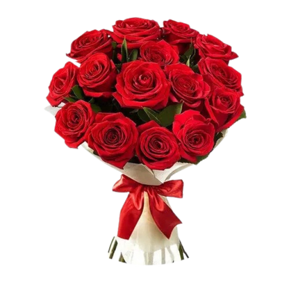 Buquê de 18 rosas colombianas