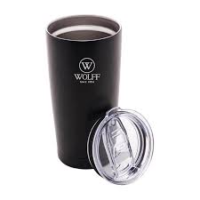 COPO TERMICO DE AÇO INOX COM TAMPA ROSE