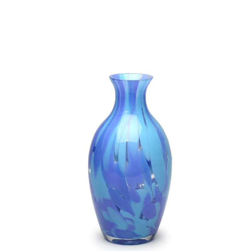 Vaso Multicolor Ca´d'Oro Cristais Murano 18cm