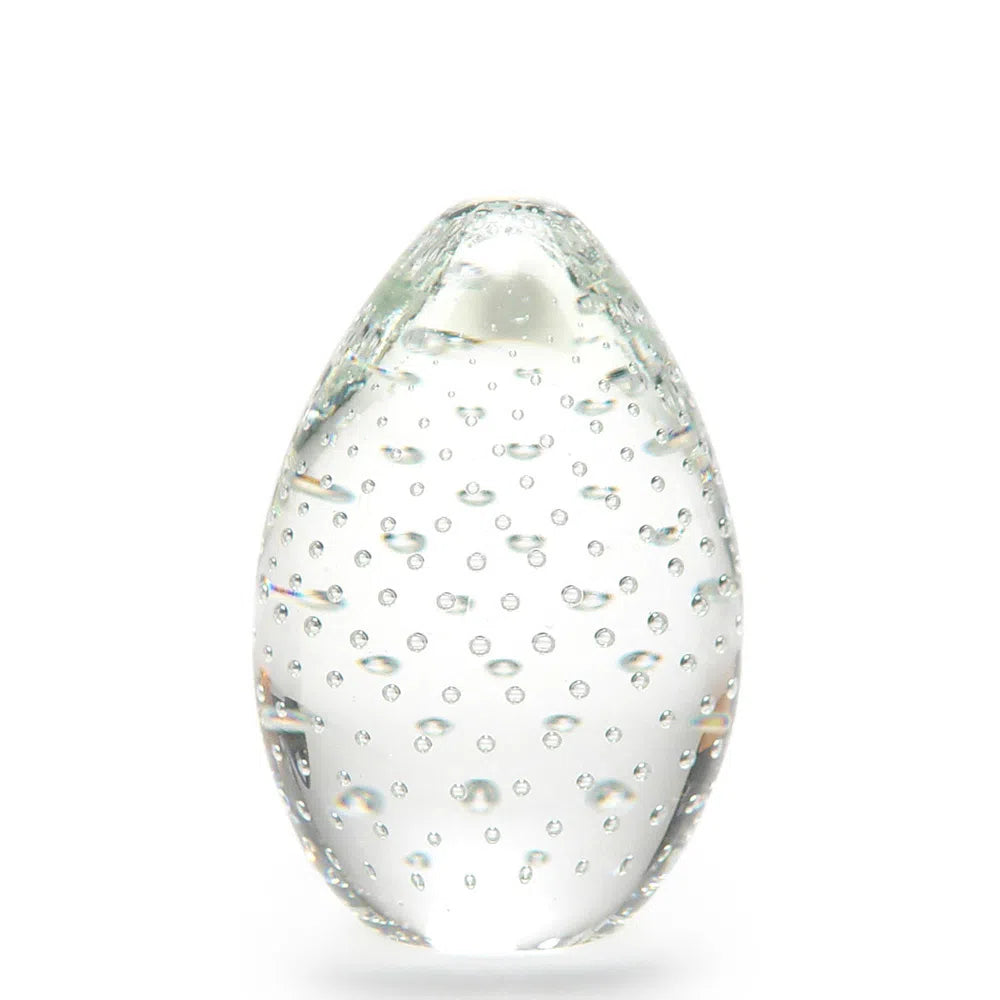 Peso Oval G Ca´d'Oro Cristais Murano