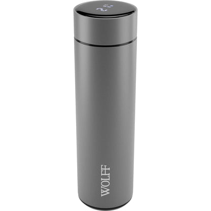 Stainless Steel Thermos Bottle with LED Thermometer