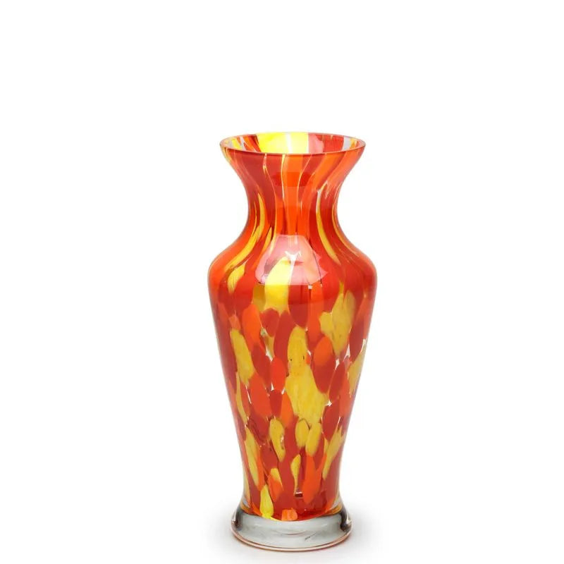 Multicolot Vase Ca'd'Oro Murano Crystals 20cm