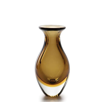 Vaso Bicolor Mini Alto Ca´d'Oro Cristais Murano 18cm