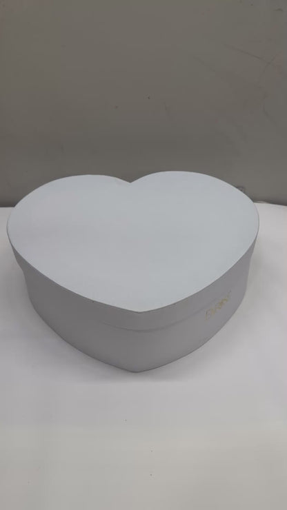 Cesta de Café da Manhã Coração Branco ENROSE