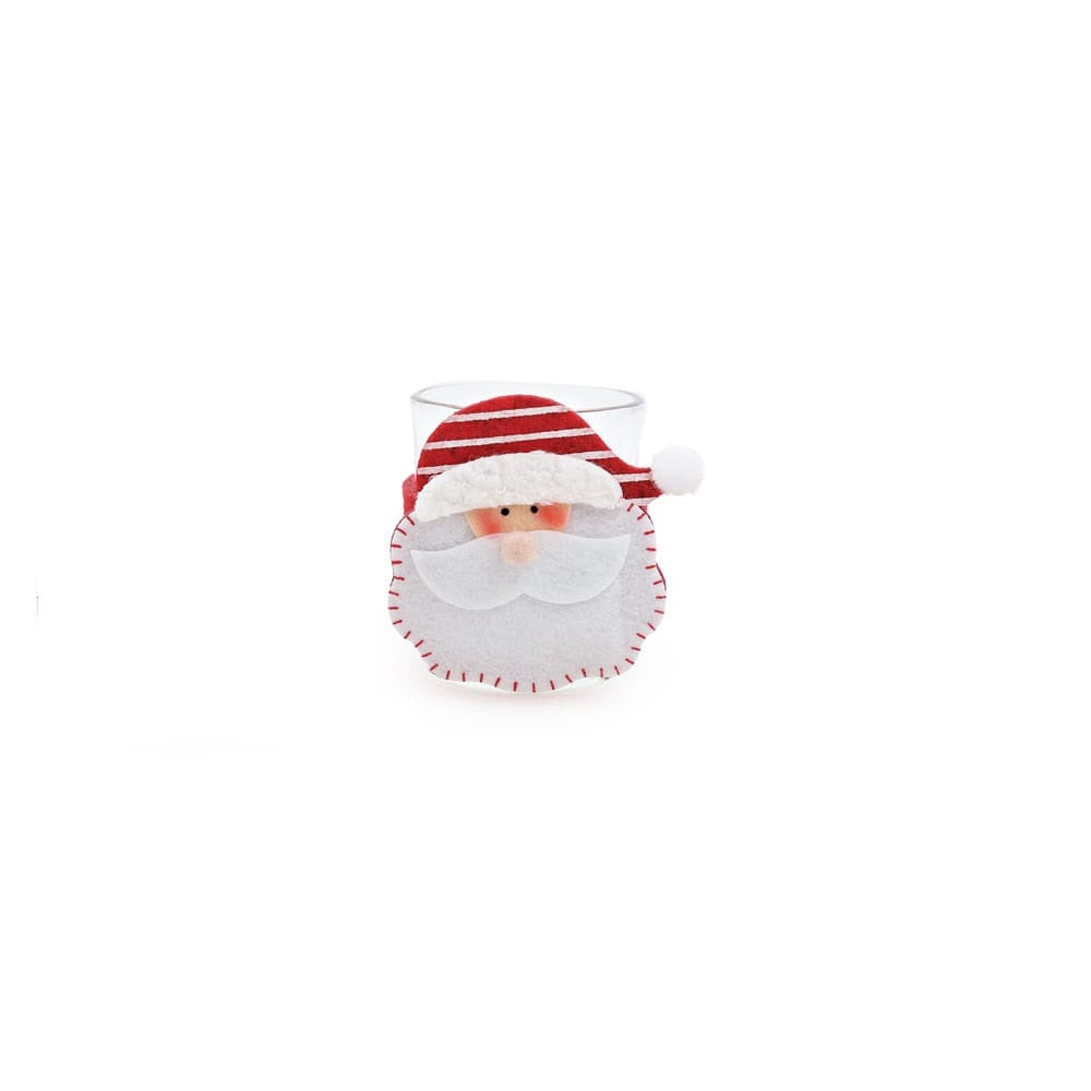 SANTA CLAUS CANDLE HOLDER