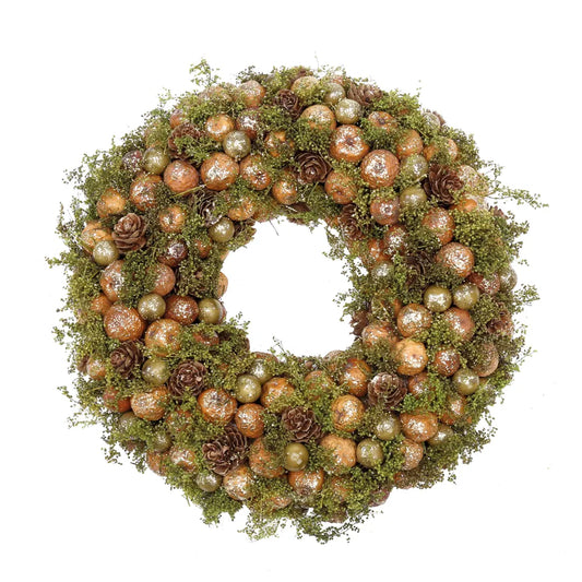 GUIRLANDA FOLHAS E FRUTAS 25 Cm