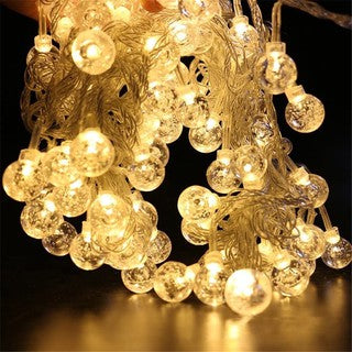 CASCATA LED BOLINHA